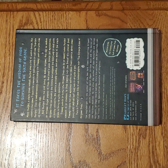 The Strange Case of Origami Yoda Book by Tom Angleberger Hardcover - Picture 2 of 6